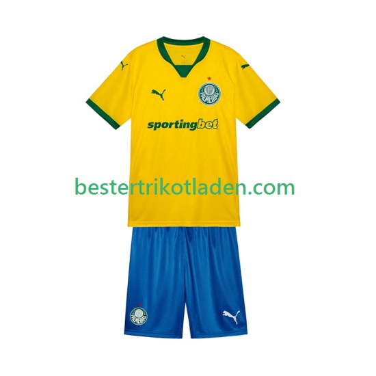 Fußballtrikot Palmeiras Ausweich Trikot 3rd 2025-2026 Kurzarm für Kinder
