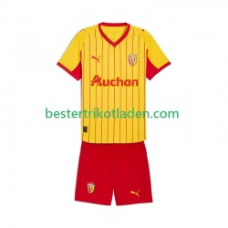 Fußballtrikot RC Lens Heim Trikot Home 2025-2026 Kurzarm für Kinder