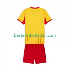 Fußballtrikot RC Lens Heim Trikot Home 2025-2026 Kurzarm für Kinder