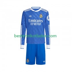 Fußballtrikot Real Madrid Ausweich Trikot 3rd 2025-2026 Langarm für Kinder