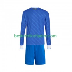 Fußballtrikot Real Madrid Ausweich Trikot 3rd 2025-2026 Langarm für Kinder