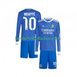 Fußballtrikot Real Madrid Mbappé Kylian 10 Ausweich Trikot 3rd 2025-2026 Langarm für Kinder