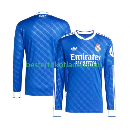 Fußballtrikot Real Madrid Ausweich Trikot 3rd 2025-2026 Langarm für Herren