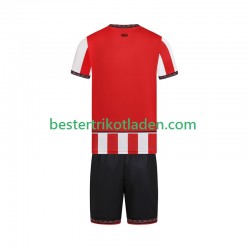 Fußballtrikot Sheffield United Heim Trikot Home 2025-2026 Kurzarm für Kinder