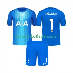 Fußballtrikot Tottenham Hotspur Guglielmo Vicario 1 Torwart Auswärts Trikot Away 2025-2026 Kurzarm für Kinder
