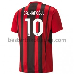 Fußballtrikot AC Milan Hakan Calhanoglu 10 Heim Trikot Home 2021-2022 für Herren