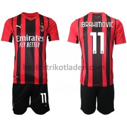 Fußballtrikot AC Milan Zlatan Ibrahimovic 11 Heim Trikot Home 2021-2022 für Kinder