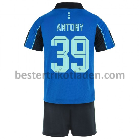 Fußballtrikot AFC Ajax Antony 39 Auswärts Trikot Away 2021-2022 für Kinder