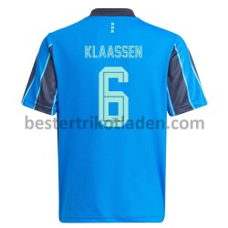 Fußballtrikot AFC Ajax Davy Klaassen 6 Auswärts Trikot Away 2021-2022 für Herren