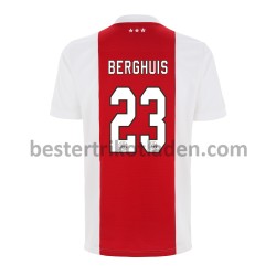 Fußballtrikot AFC Ajax Steven Berghuis 23 Heim Trikot Home 2021-2022 für Herren