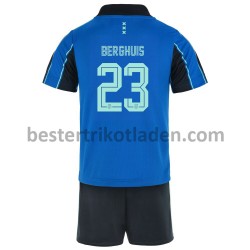 Fußballtrikot AFC Ajax Steven Berghuis 23 Auswärts Trikot Away 2021-2022 für Kinder