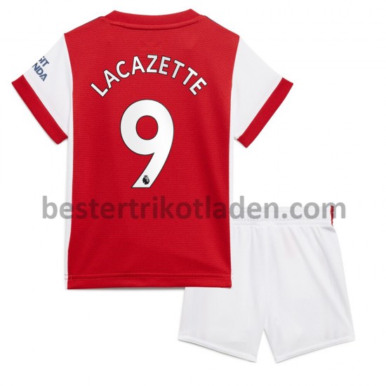 Fußballtrikot Arsenal Alexandre Lacazette 9 Heim Trikot Home 2021-2022 für Kinder