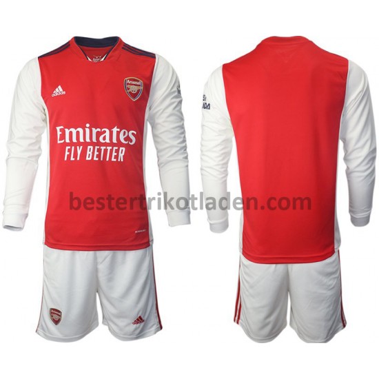 Fußballtrikot Arsenal Heim Trikot Home 2021-2022 Langarm für Kinder