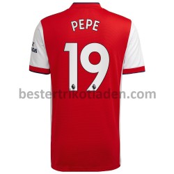 Fußballtrikot Arsenal Nicolas Pepe 19 Heim Trikot Home 2021-2022 für Herren