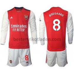 Fußballtrikot Arsenal Odegaard 8 Heim Trikot Home 2021-2022 Langarm für Kinder