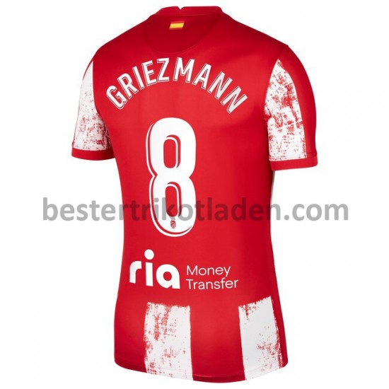 Fußballtrikot Atlético Madrid Antoine Griezmann 8 Heim Trikot Home 2021-2022 für Herren