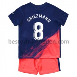 Fußballtrikot Atlético Madrid Antoine Griezmann 8 Auswärts Trikot Away 2021-2022 für Kinder