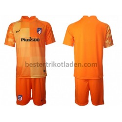 Fußballtrikot Atlético Madrid Torwart Heim Trikot Home 2021-2022 für Kinder