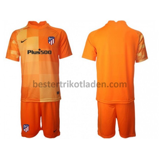 Fußballtrikot Atlético Madrid Torwart Heim Trikot Home 2021-2022 für Kinder