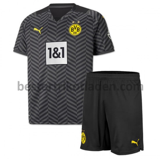 Fußballtrikot BVB Borussia Dortmund Auswärts Trikot Away 2021-2022 für Kinder