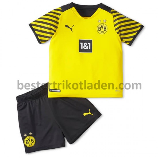 Fußballtrikot BVB Borussia Dortmund Heim Trikot Home 2021-2022 für Kinder