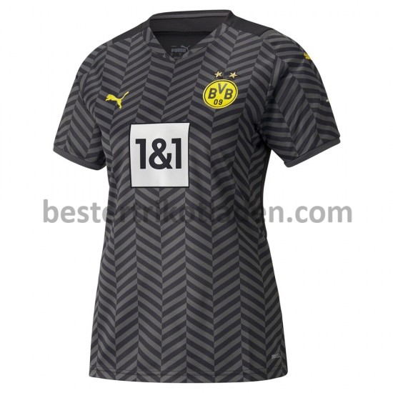 Fußballtrikot BVB Borussia Dortmund Auswärts Trikot Away 2021-2022 für Dame