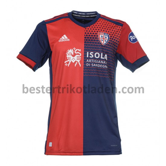 Fußballtrikot Cagliari Heim Trikot Home 2021-2022 für Herren
