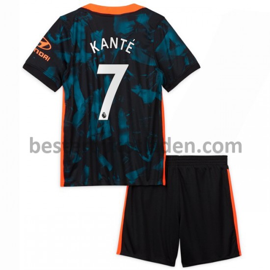 Fußballtrikot Chelsea Kante 7 Ausweich Trikot 3rd 2021-2022 für Kinder