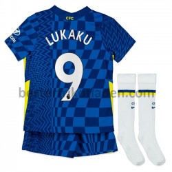 Fußballtrikot Chelsea Romelu Lukaku 9 Heim Trikot Home 2021-2022 für Kinder
