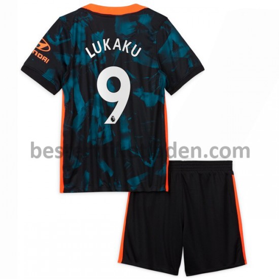 Fußballtrikot Chelsea Romelu Lukaku 9 Ausweich Trikot 3rd 2021-2022 für Kinder