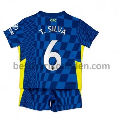 Fußballtrikot Chelsea T. Silva 6 Heim Trikot Home 2021-2022 für Kinder