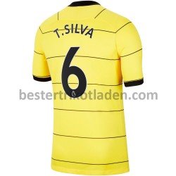 Fußballtrikot Chelsea Thiago Silva 6 Auswärts Trikot Away 2021-2022 für Herren