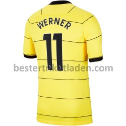 Fußballtrikot Chelsea Timo Werner 11 Auswärts Trikot Away 2021-2022 für Herren