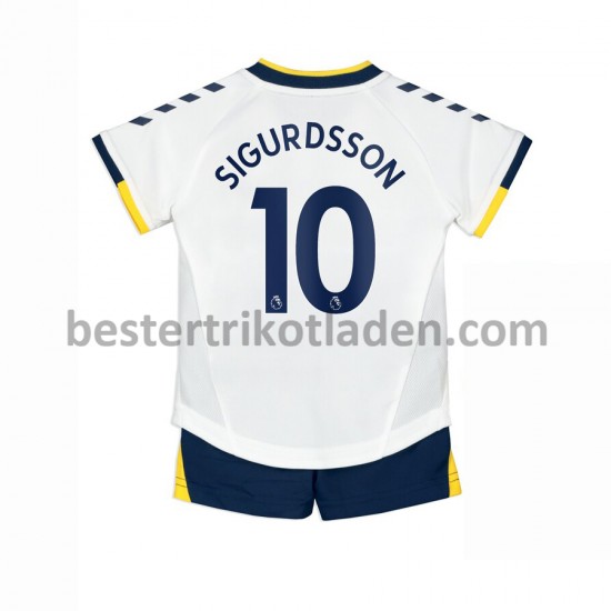 Fußballtrikot Everton Gylfi Sigurosson 10 Ausweich Trikot 3rd 2021-2022 für Kinder