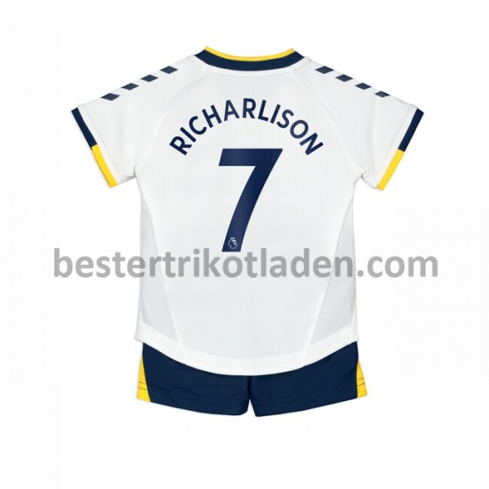 Fußballtrikot Everton Richarlison Andrade 7 Ausweich Trikot 3rd 2021-2022 für Kinder