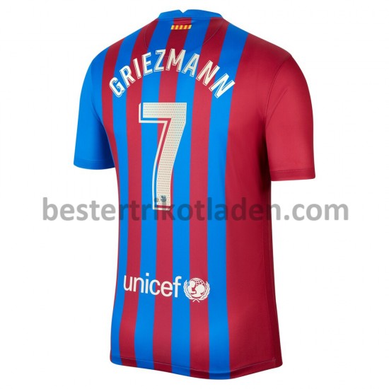 Fußballtrikot FC Barcelona Antoine Griezmann 7 Heim Trikot Home 2021-2022 für Herren