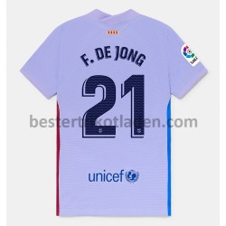 Fußballtrikot FC Barcelona Frenkie de Jong 21 Auswärts Trikot Away 2021-2022 für Herren