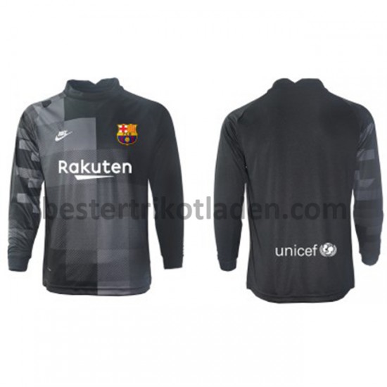 Fußballtrikot FC Barcelona Torwart Auswärts Trikot Away 2021-2022 Langarm für Herren