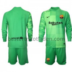 Fußballtrikot FC Barcelona Torwart Ausweich Trikot 3rd 2021-2022 Langarm für Kinder