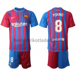 Fußballtrikot FC Barcelona Miralem Pjanic 8 Heim Trikot Home 2021-2022 für Kinder