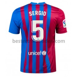 Fußballtrikot FC Barcelona Sergio Busquets 5 Heim Trikot Home 2021-2022 für Herren