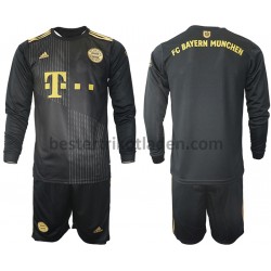 Fußballtrikot FC Bayern München Auswärts Trikot Away 2021-2022 Langarm für Kinder