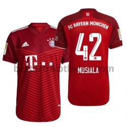 Fußballtrikot FC Bayern München Jamal Musiala 42 Heim Trikot Home 2021-2022 für Herren