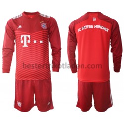 Fußballtrikot FC Bayern München Heim Trikot Home 2021-2022 Langarm für Kinder