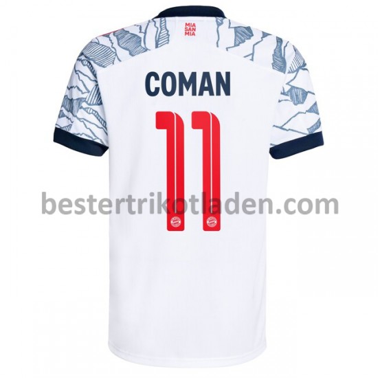 Fußballtrikot FC Bayern München Kingsley Coman 11 Ausweich Trikot 3rd 2021-2022 für Herren