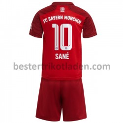 Fußballtrikot FC Bayern München Leroy Sane 10 Heim Trikot Home 2021-2022 für Kinder