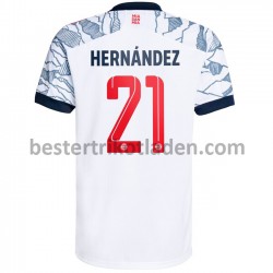 Fußballtrikot FC Bayern München Lucas Hernandez 21 Ausweich Trikot 3rd 2021-2022 für Herren