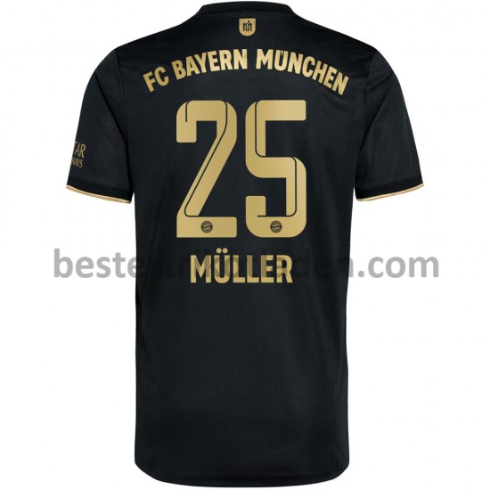 Fußballtrikot FC Bayern München Thomas Müller 25 Auswärts Trikot Away 2021-2022 für Herren