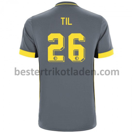 Fußballtrikot Feyenoord Rotterdam Guus Til 26 Auswärts Trikot Away 2021-2022 für Herren