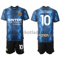 Fußballtrikot Inter Mailand Lautaro Martinez 10 Heim Trikot Home 2021-2022 für Kinder